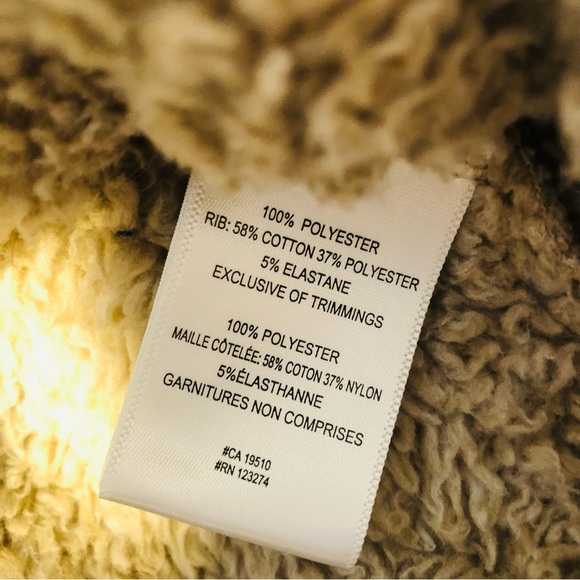 Lole  Size Small Half Zip Teddy Pullover Sherpa Tan Sweater - Picture 10 of 13